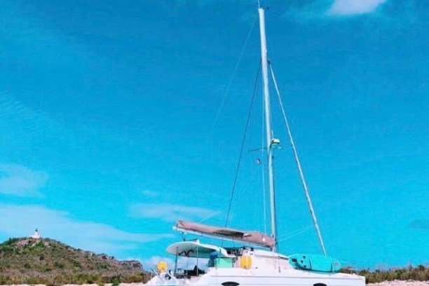 a small boat in a body of water